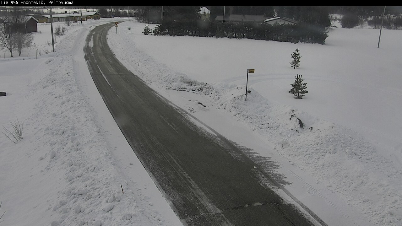 Weather Camera Image Road 956 Enontekiö, Peltovuoma, Enontekiö, Lappi