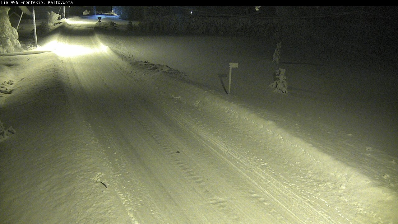 Kelikamerat Kuva Tie 956 Enontekiö, Peltovuoma, Enontekiö, Lappi