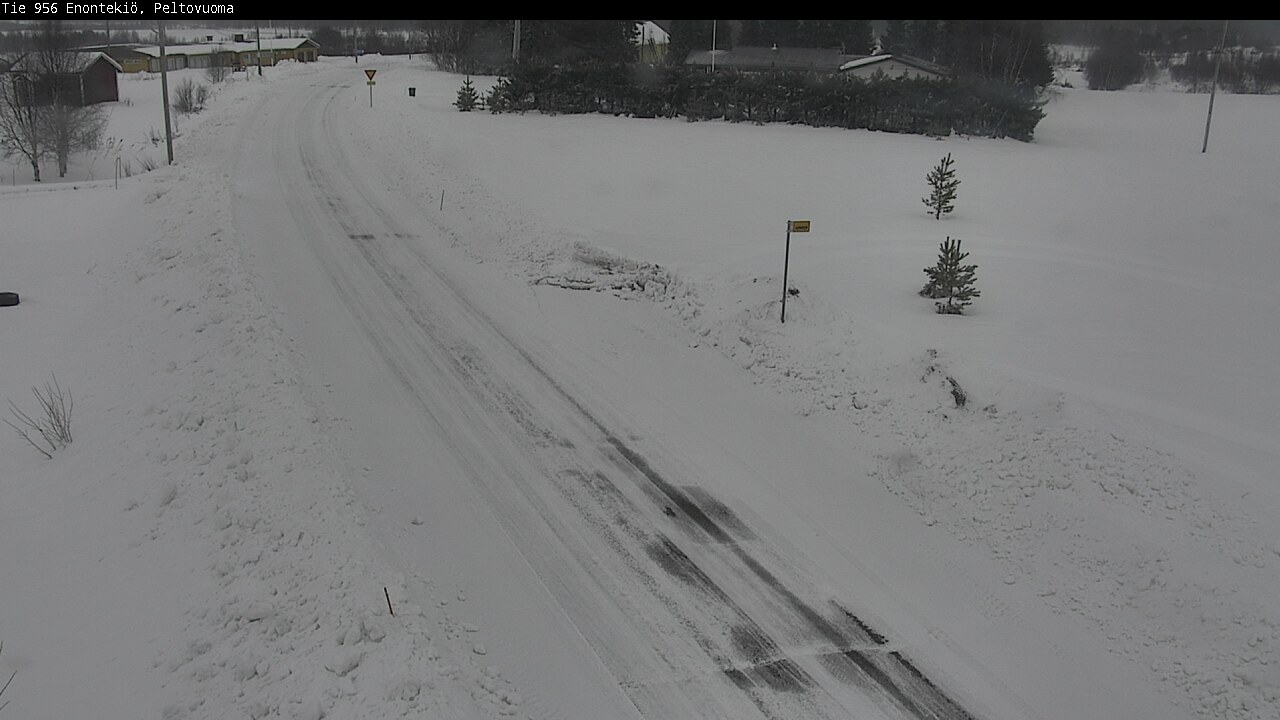 Weather Camera Image Road 956 Enontekiö, Peltovuoma, Enontekiö, Lappi