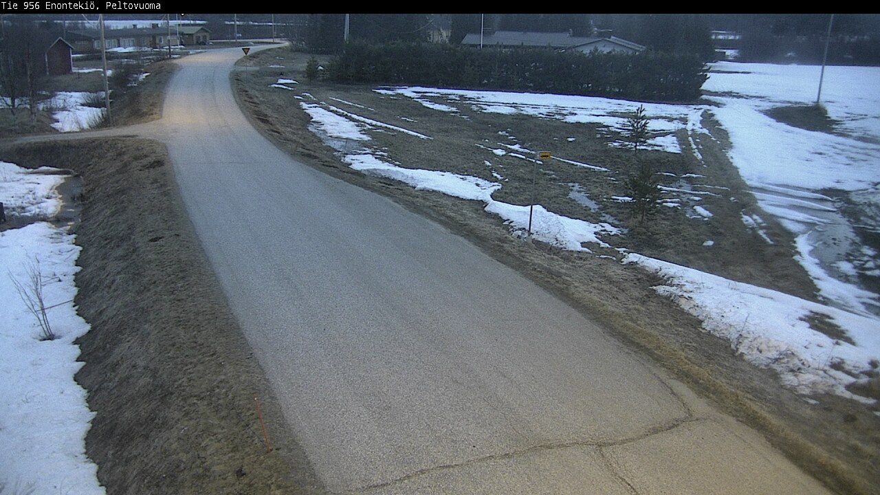 Weather Camera Image Road 956 Enontekiö, Peltovuoma, Enontekiö, Lappi