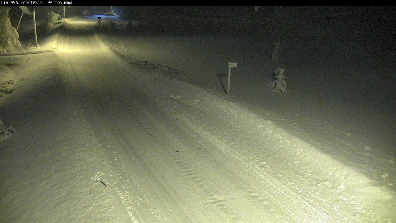 Kelikamerat Kuva Tie 956 Enontekiö, Peltovuoma, Enontekiö, Lappi