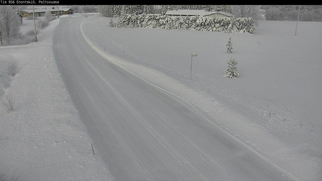 Weather Camera Image Väg 21 Enontekis, Peltovuoma, Enontekiö, Lappi