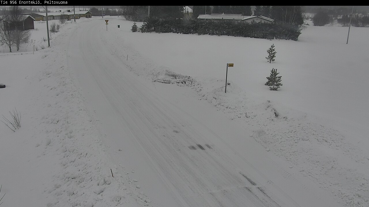 Weather Camera Image Road 956 Enontekiö, Peltovuoma, Enontekiö, Lappi