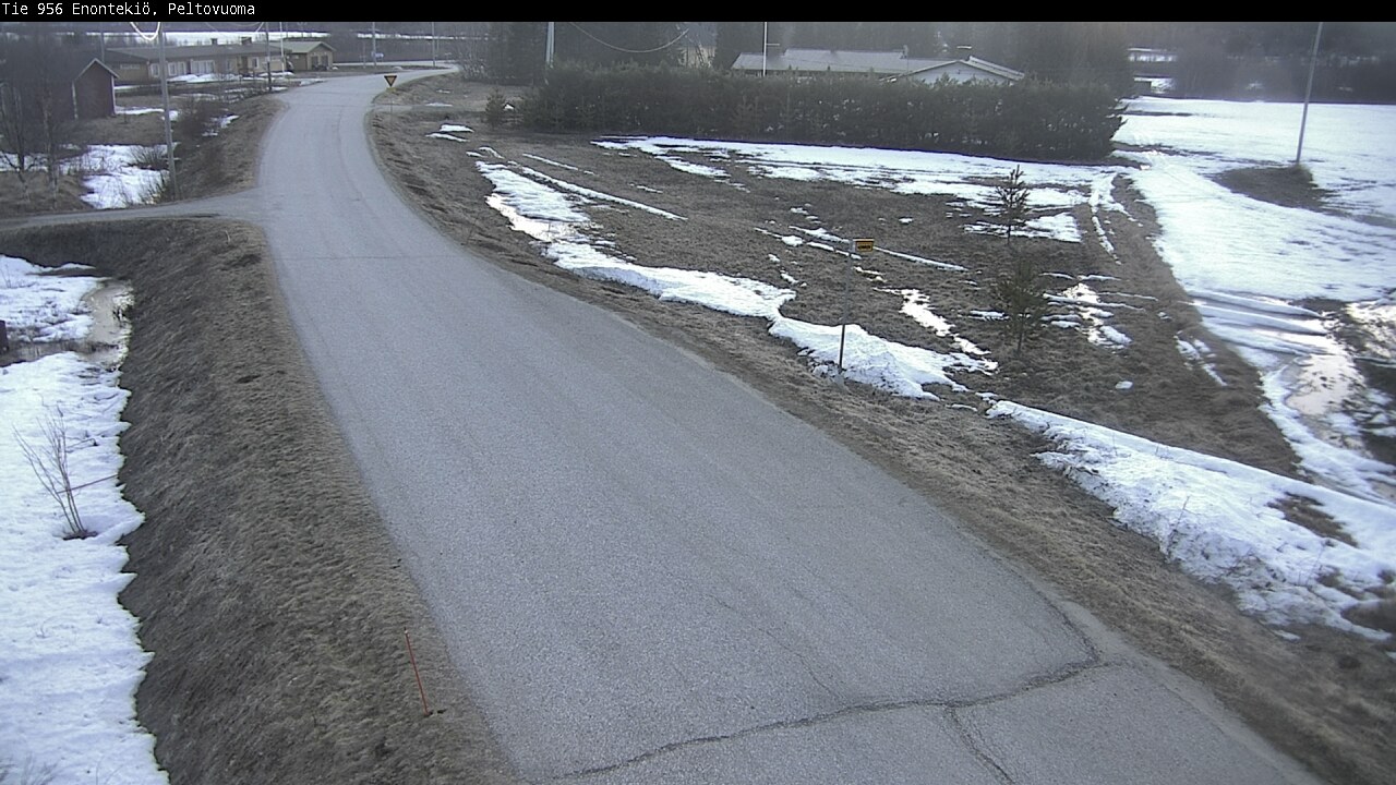 Weather Camera Image Road 956 Enontekiö, Peltovuoma, Enontekiö, Lappi