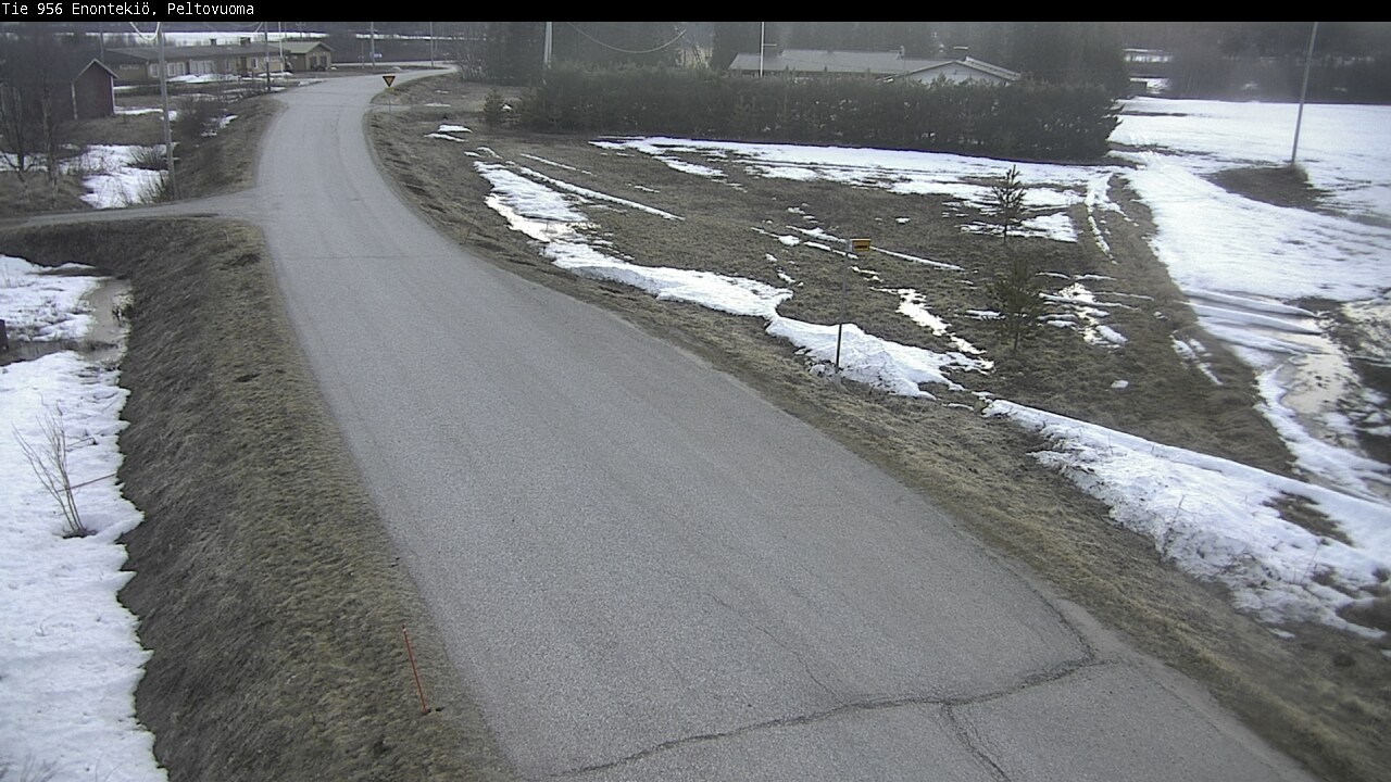 Weather Camera Image Road 956 Enontekiö, Peltovuoma, Enontekiö, Lappi