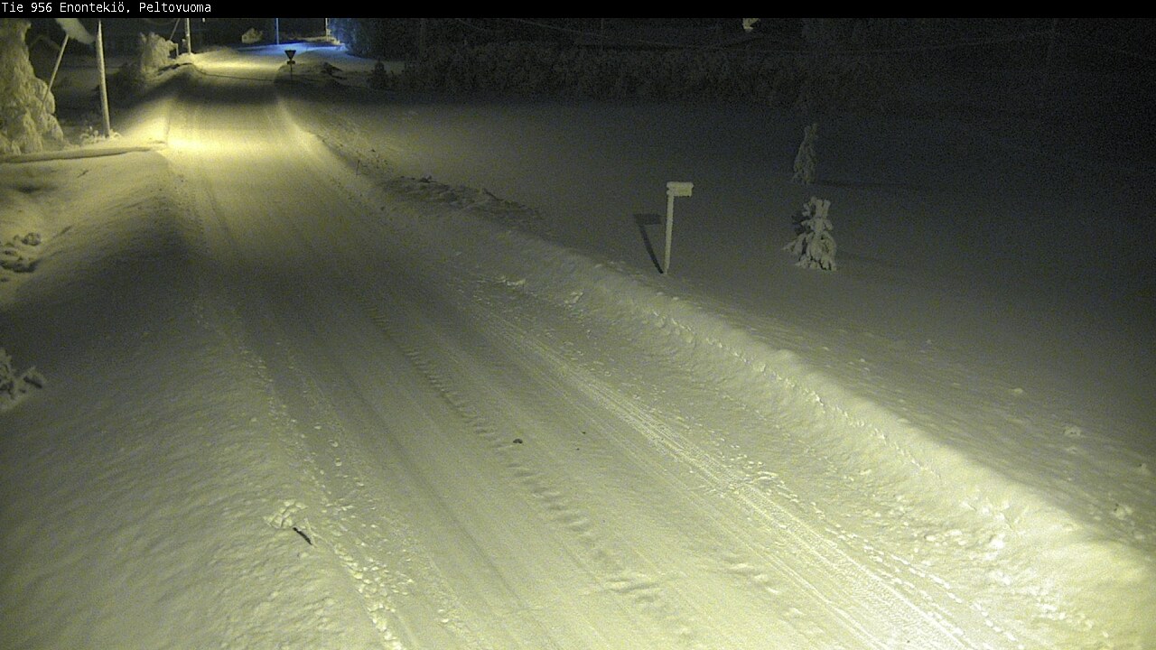 Kelikamerat Kuva Tie 956 Enontekiö, Peltovuoma, Enontekiö, Lappi