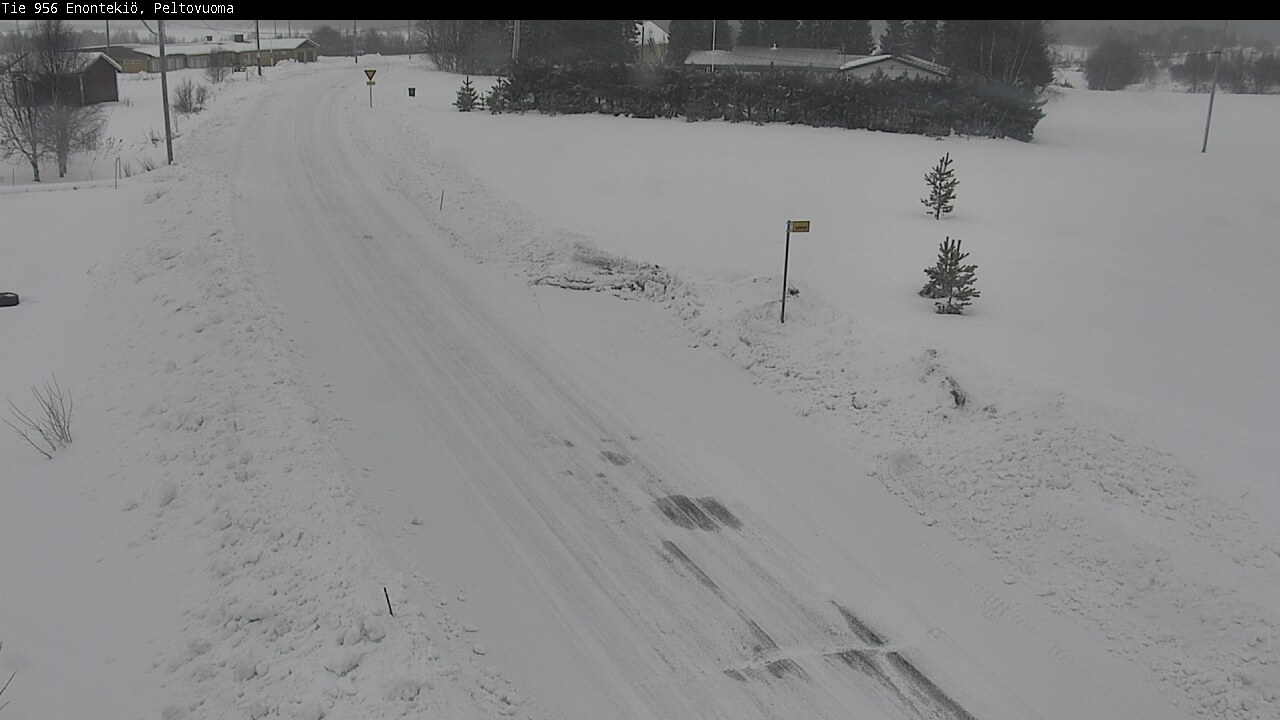 Weather Camera Image Road 956 Enontekiö, Peltovuoma, Enontekiö, Lappi