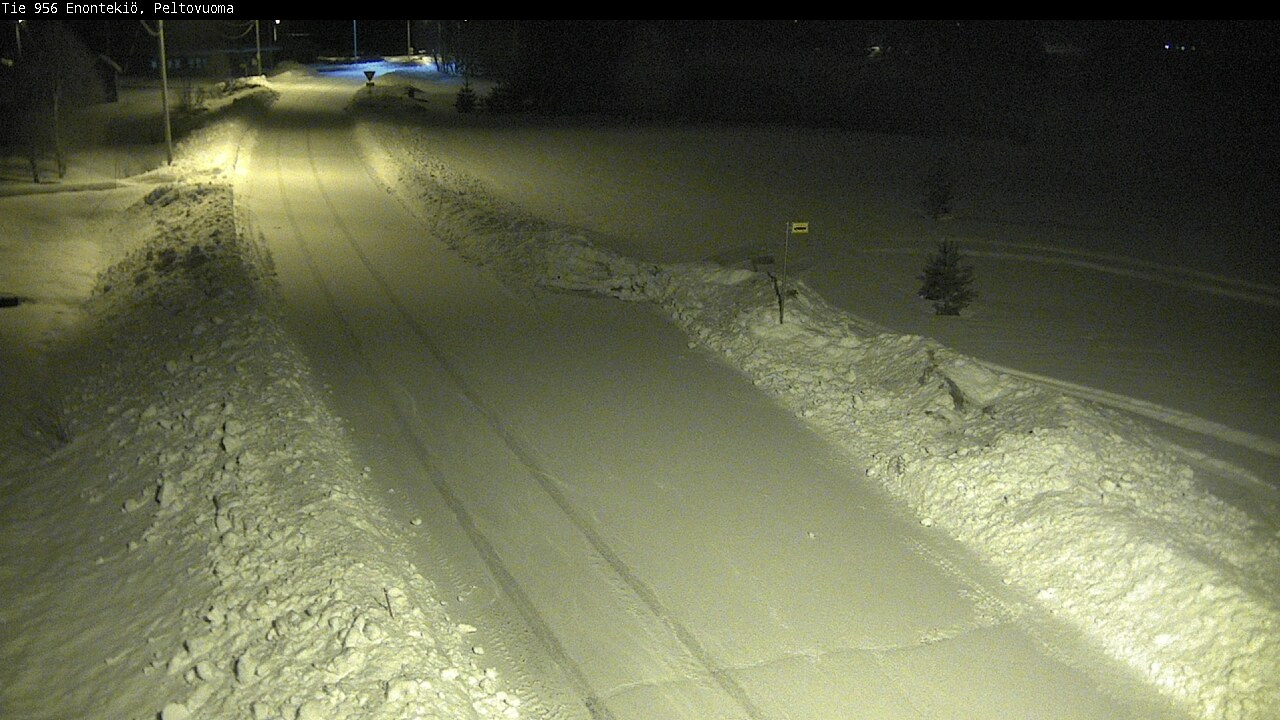 Kelikamerat Kuva Tie 956 Enontekiö, Peltovuoma, Enontekiö, Lappi