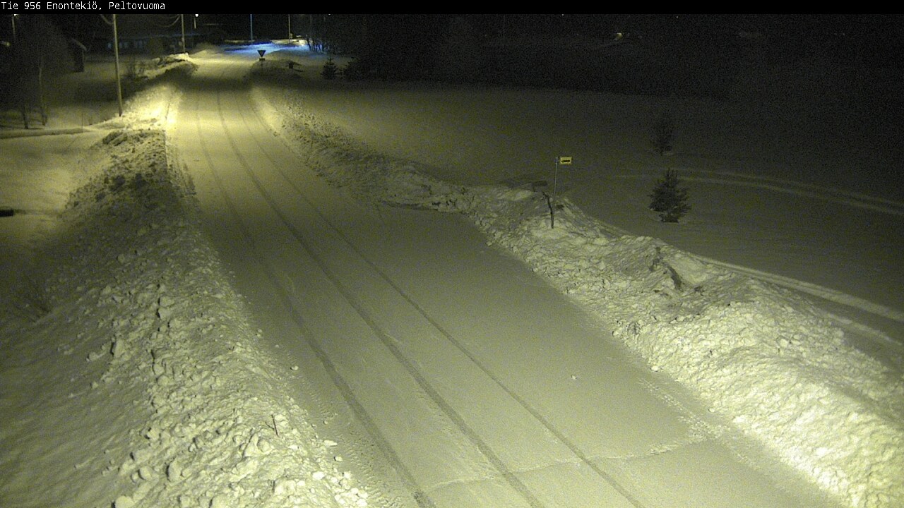 Kelikamerat Kuva Tie 956 Enontekiö, Peltovuoma, Enontekiö, Lappi