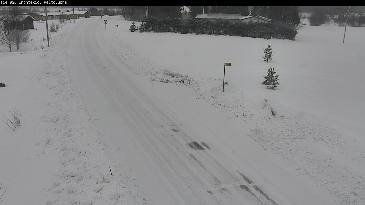 Weather Camera Image Road 956 Enontekiö, Peltovuoma, Enontekiö, Lappi