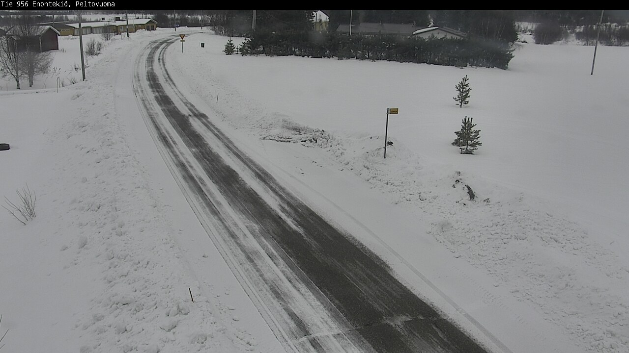 Weather Camera Image Road 956 Enontekiö, Peltovuoma, Enontekiö, Lappi