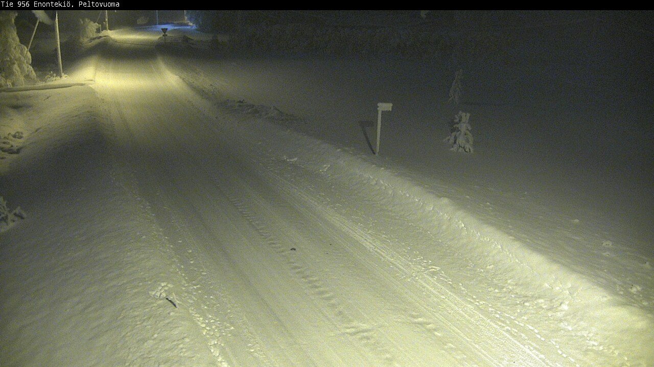 Kelikamerat Kuva Tie 956 Enontekiö, Peltovuoma, Enontekiö, Lappi