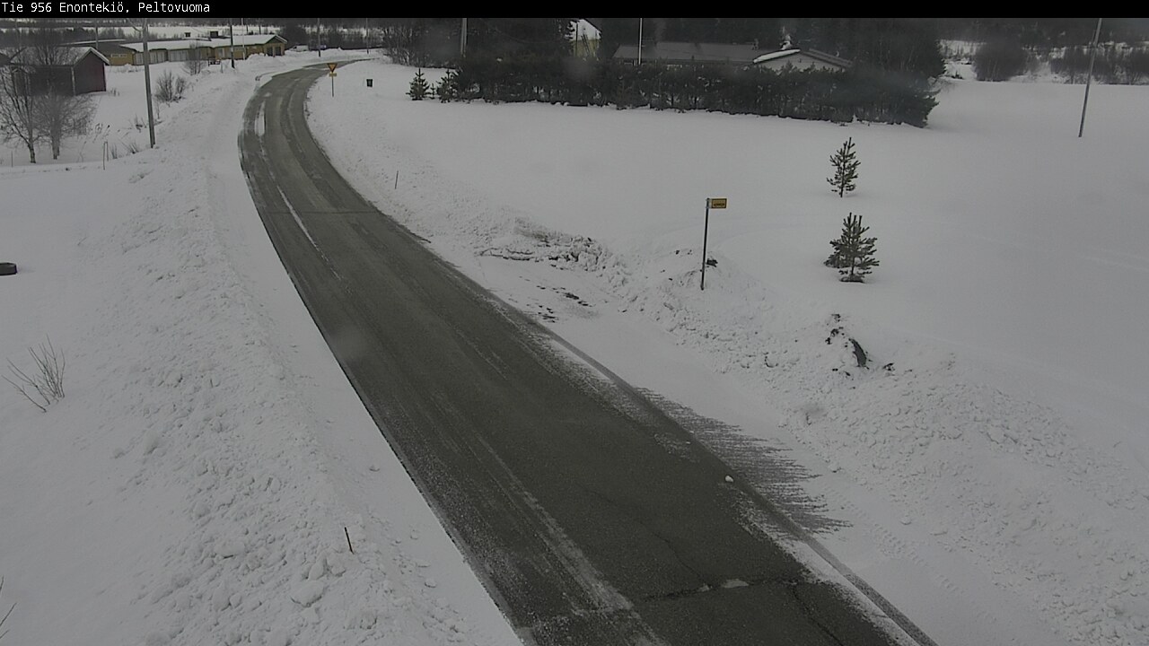 Weather Camera Image Road 956 Enontekiö, Peltovuoma, Enontekiö, Lappi