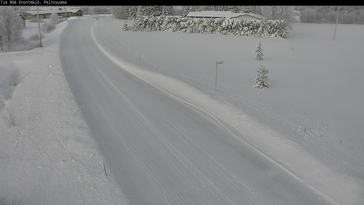 Weather Camera Image Väg 21 Enontekis, Peltovuoma, Enontekiö, Lappi