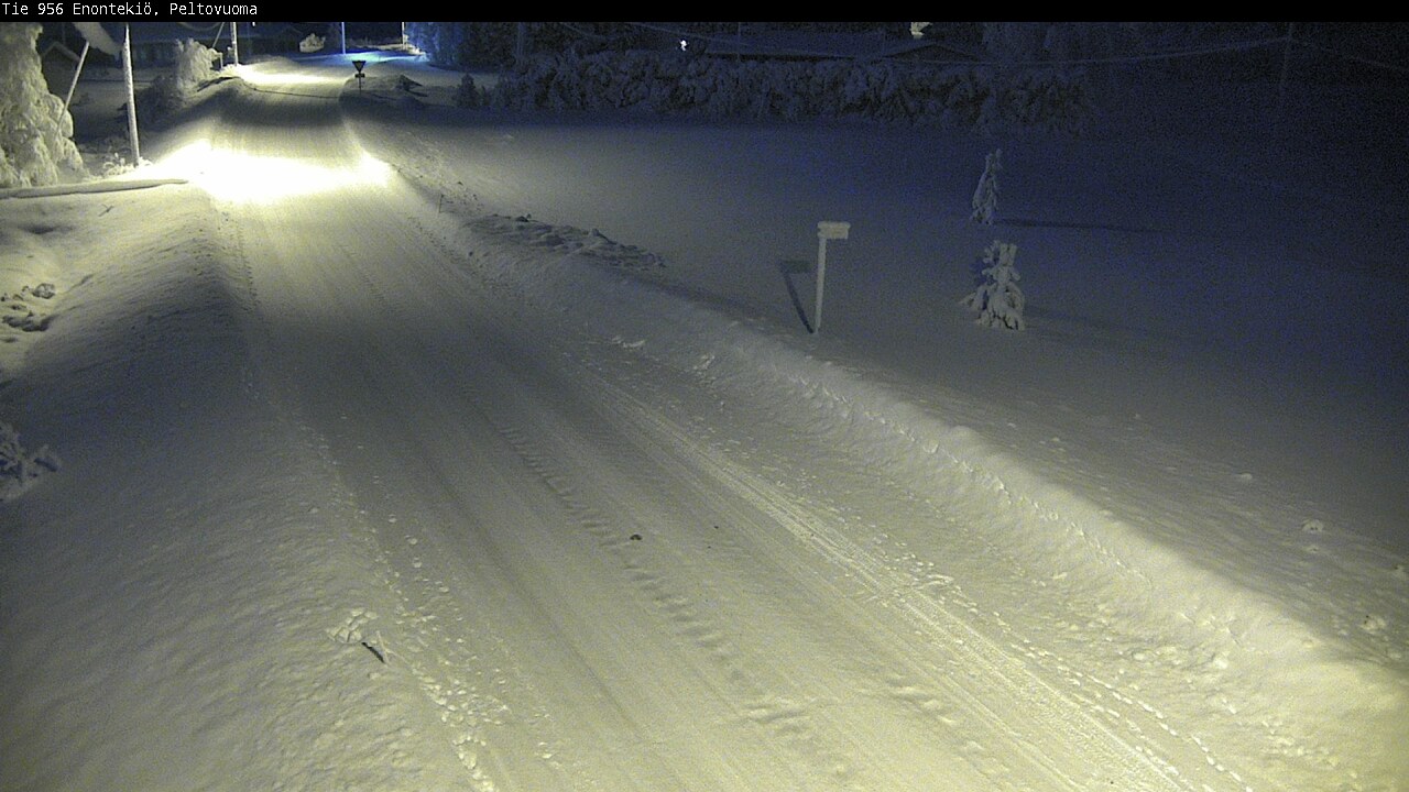 Kelikamerat Kuva Tie 956 Enontekiö, Peltovuoma, Enontekiö, Lappi