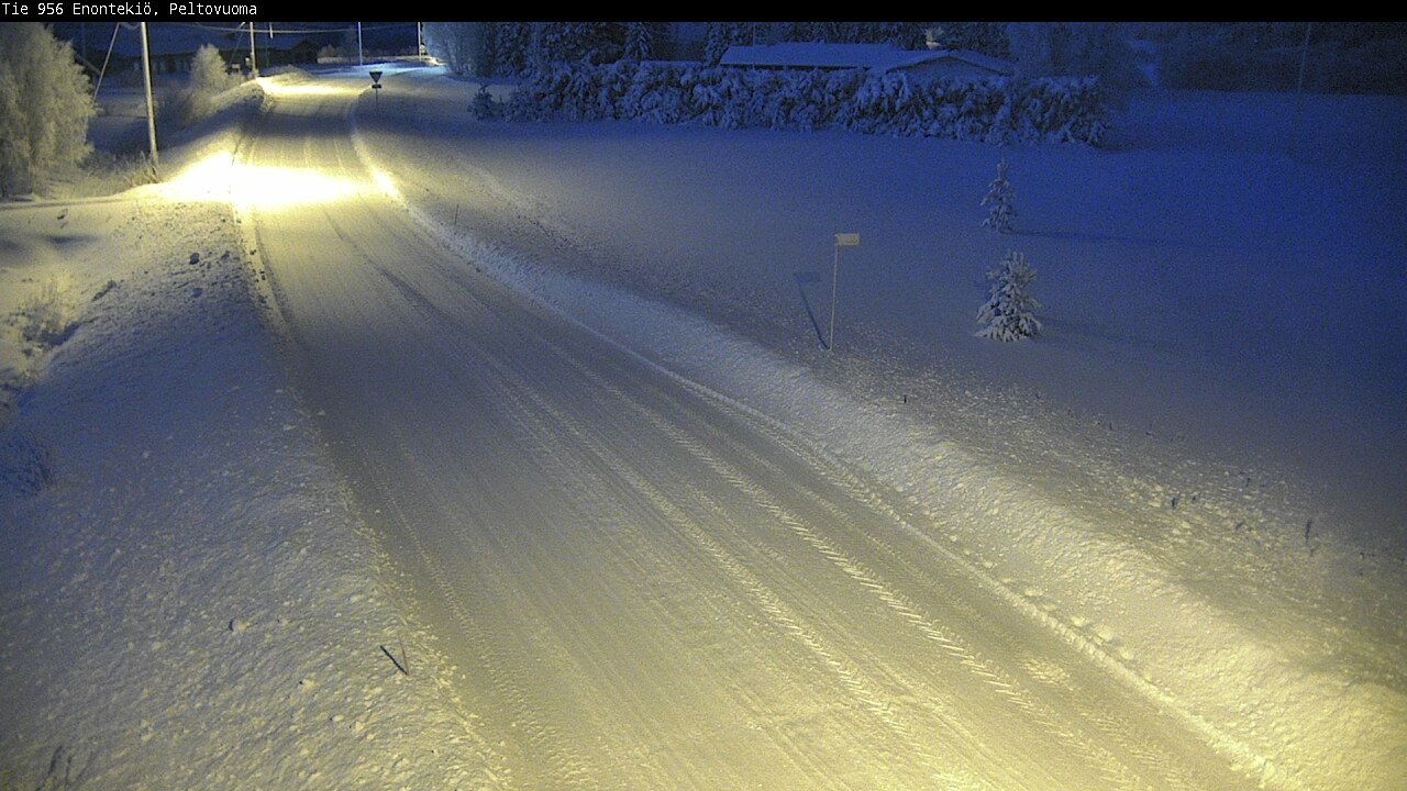 Weather Camera Image Väg 21 Enontekis, Peltovuoma, Enontekiö, Lappi