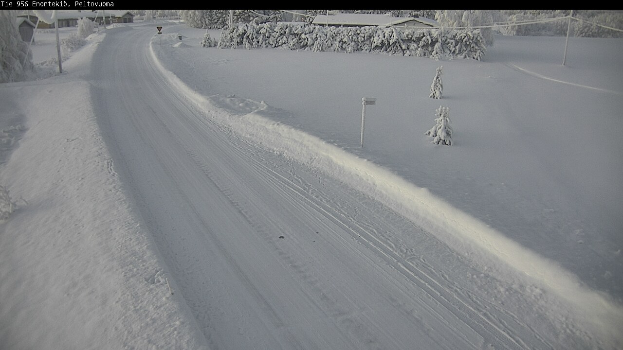 Kelikamerat Kuva Tie 956 Enontekiö, Peltovuoma, Enontekiö, Lappi