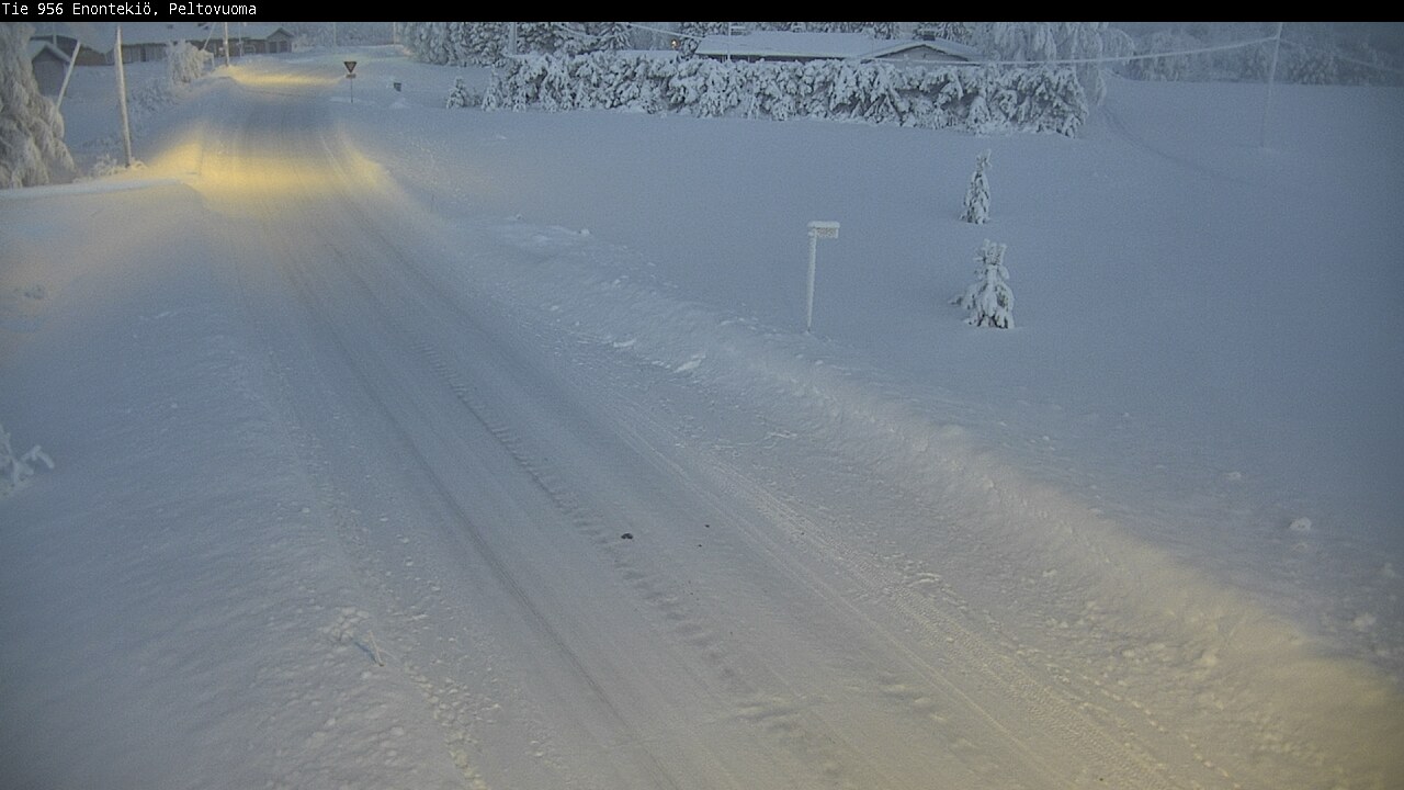 Kelikamerat Kuva Tie 956 Enontekiö, Peltovuoma, Enontekiö, Lappi