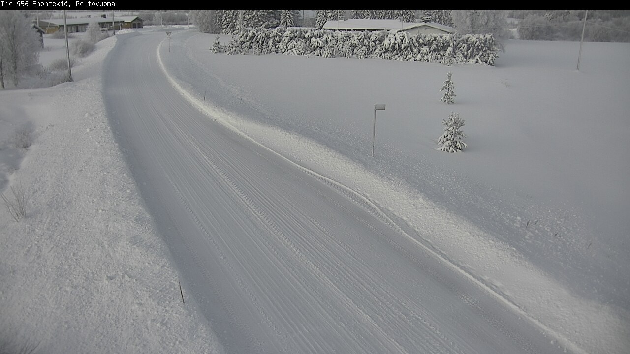 Weather Camera Image Väg 21 Enontekis, Peltovuoma, Enontekiö, Lappi