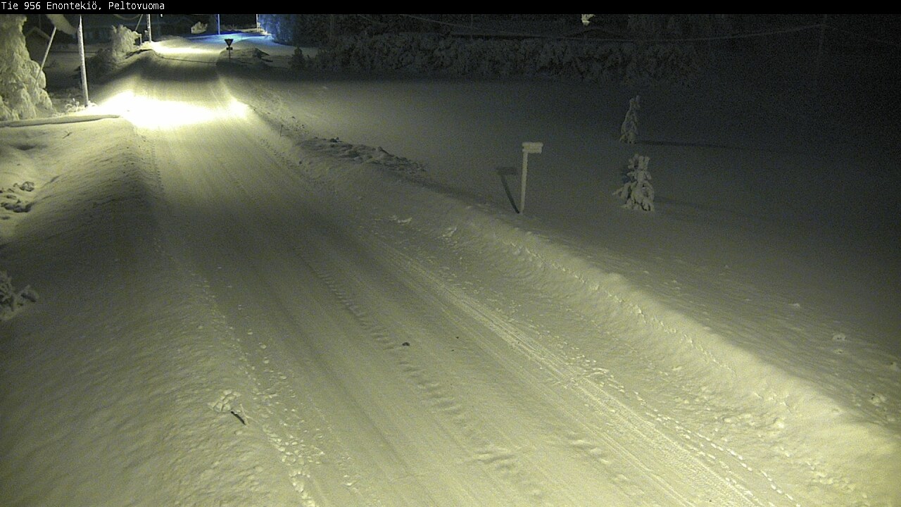 Kelikamerat Kuva Tie 956 Enontekiö, Peltovuoma, Enontekiö, Lappi