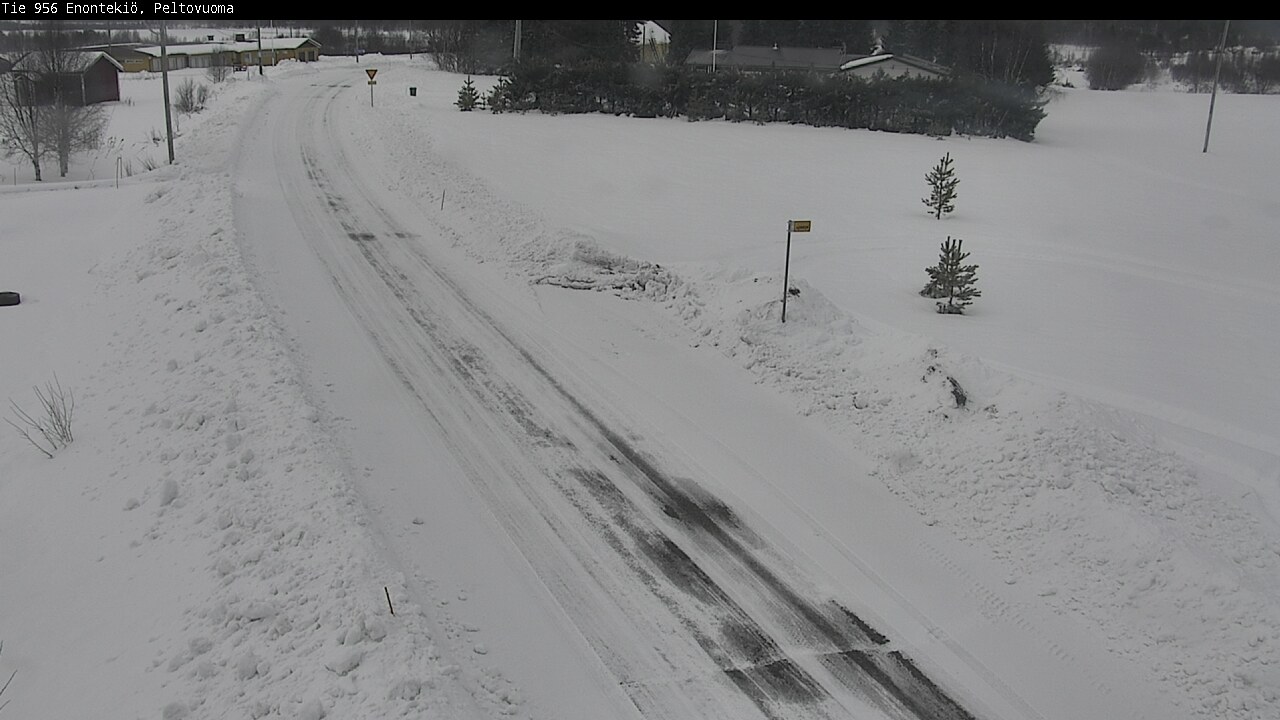 Weather Camera Image Road 956 Enontekiö, Peltovuoma, Enontekiö, Lappi