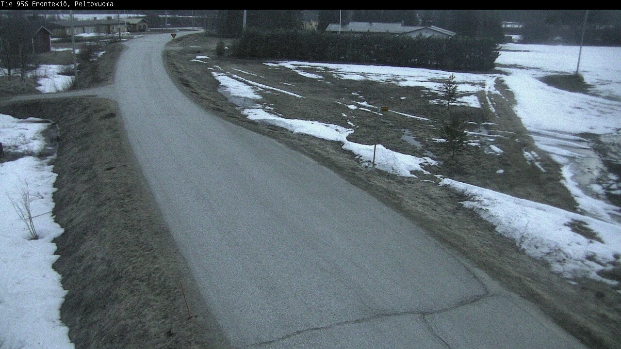 Weather Camera Image Road 956 Enontekiö, Peltovuoma, Enontekiö, Lappi