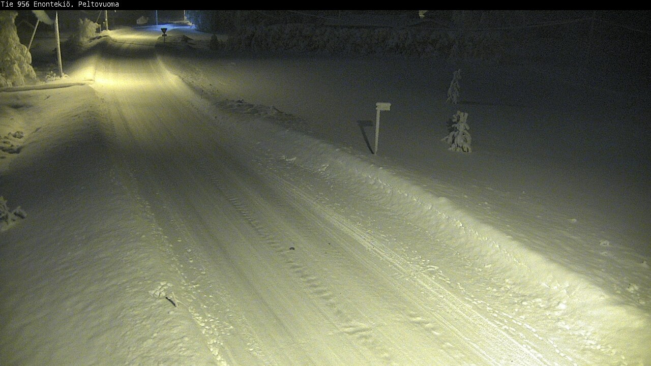 Kelikamerat Kuva Tie 956 Enontekiö, Peltovuoma, Enontekiö, Lappi