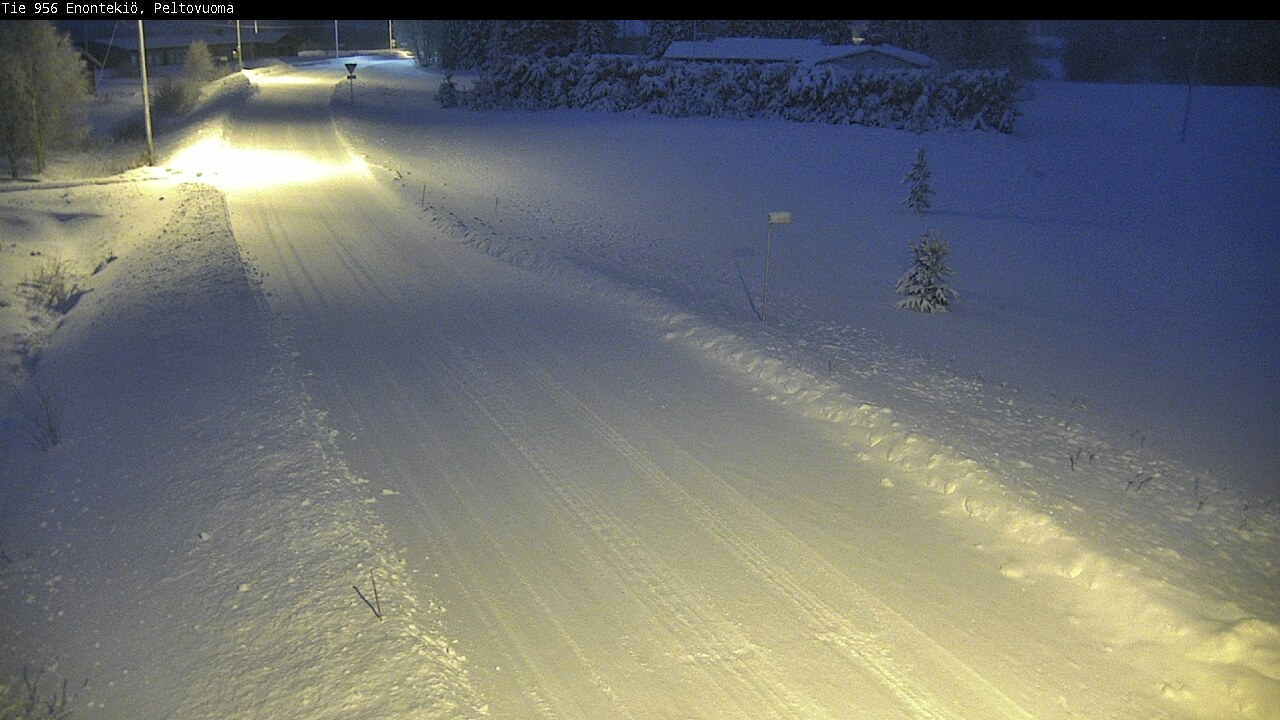 Kelikamerat Kuva Tie 956 Enontekiö, Peltovuoma, Enontekiö, Lappi