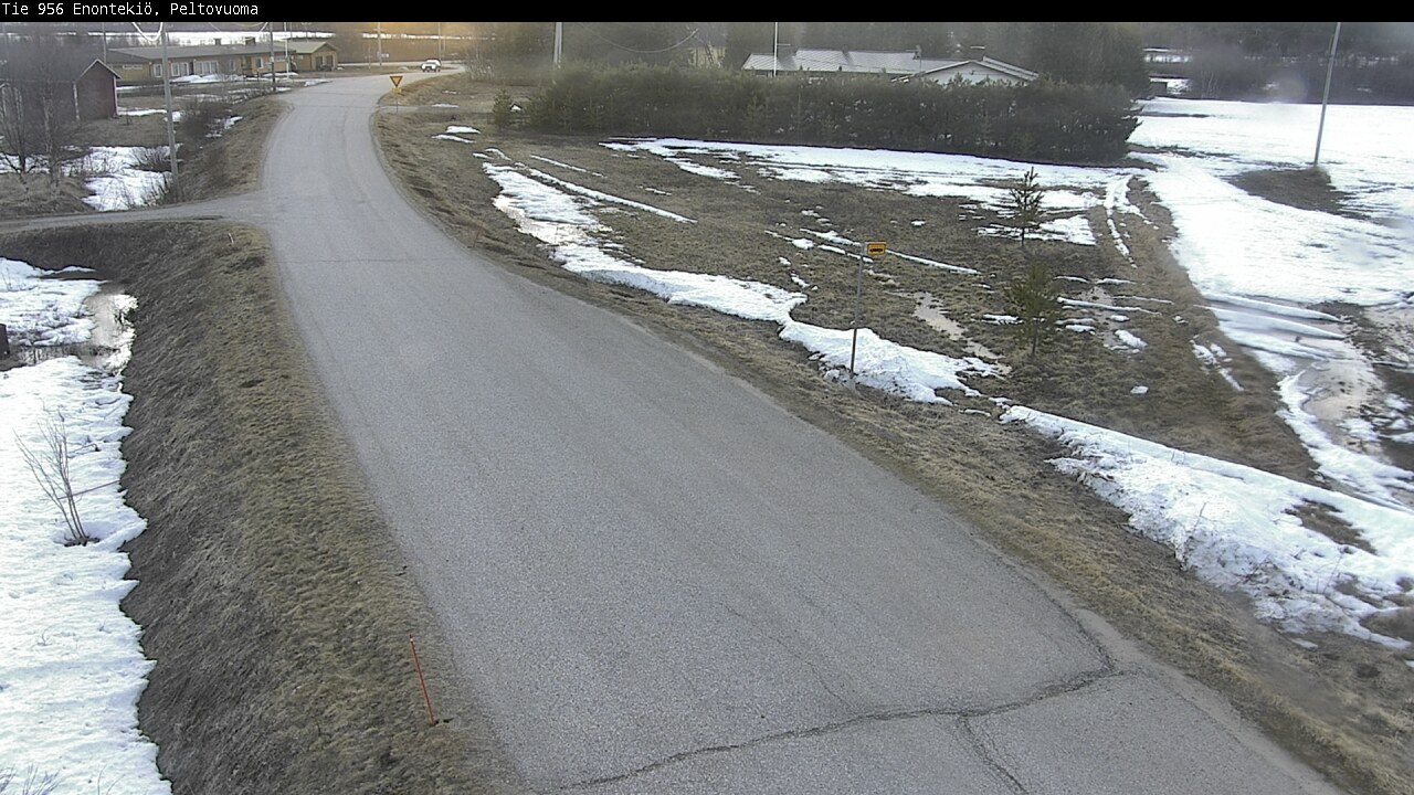 Weather Camera Image Road 956 Enontekiö, Peltovuoma, Enontekiö, Lappi