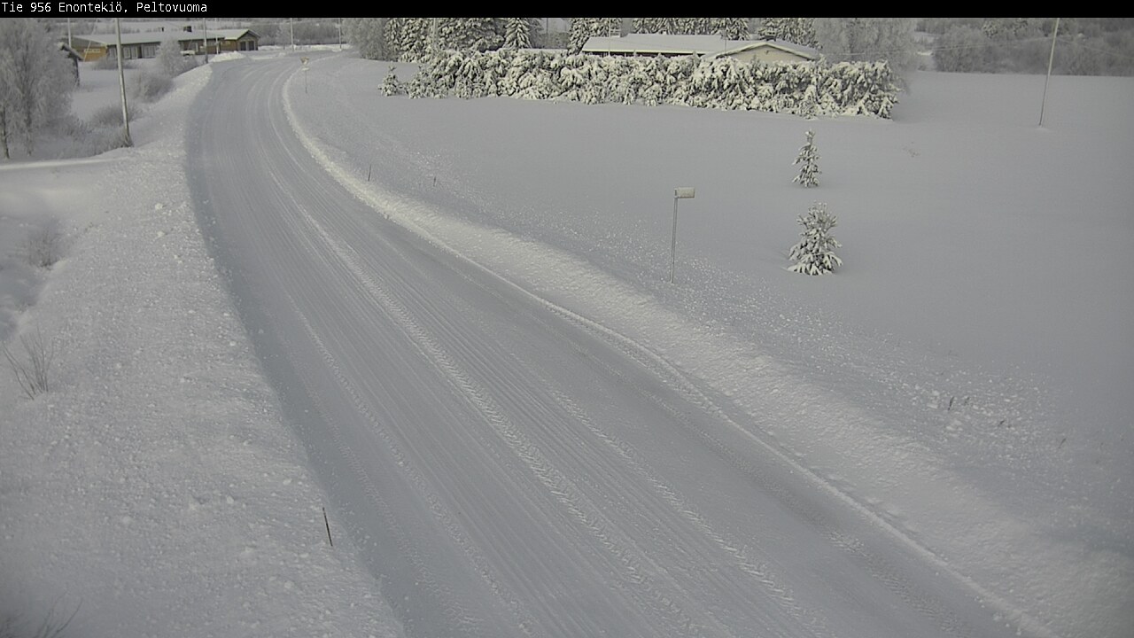 Weather Camera Image Väg 21 Enontekis, Peltovuoma, Enontekiö, Lappi