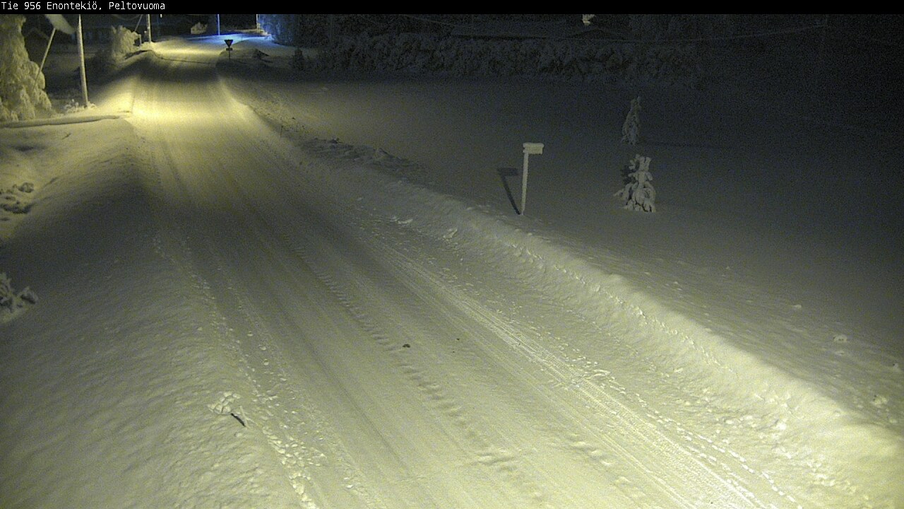 Kelikamerat Kuva Tie 956 Enontekiö, Peltovuoma, Enontekiö, Lappi