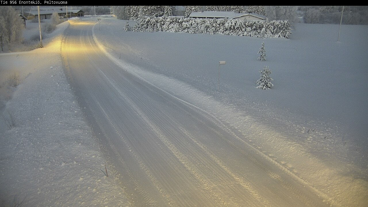 Weather Camera Image Väg 21 Enontekis, Peltovuoma, Enontekiö, Lappi