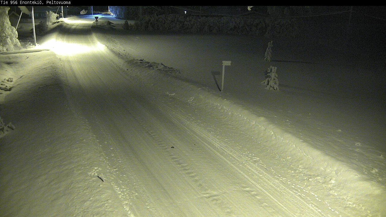 Kelikamerat Kuva Tie 956 Enontekiö, Peltovuoma, Enontekiö, Lappi