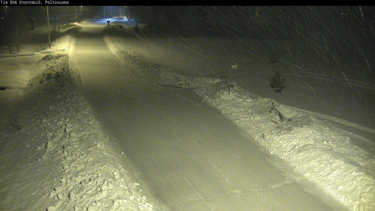 Kelikamerat Kuva Tie 956 Enontekiö, Peltovuoma, Enontekiö, Lappi