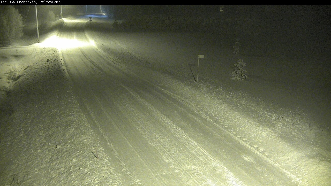 Weather Camera Image Väg 21 Enontekis, Peltovuoma, Enontekiö, Lappi