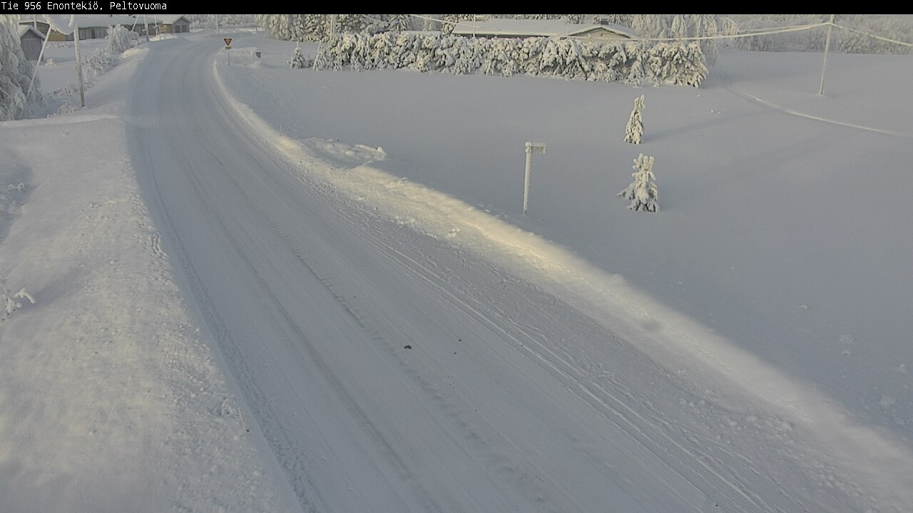 Weather Camera Image Road 956 Enontekiö, Peltovuoma, Enontekiö, Lappi