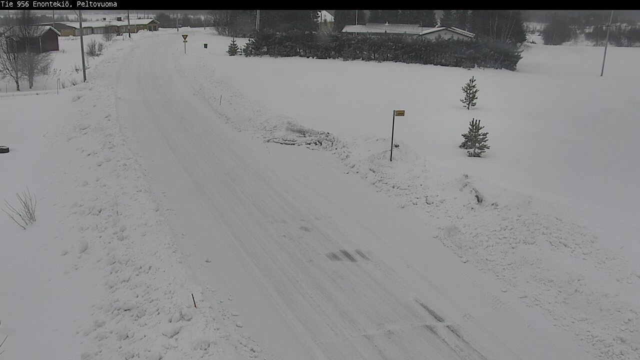 Weather Camera Image Road 956 Enontekiö, Peltovuoma, Enontekiö, Lappi