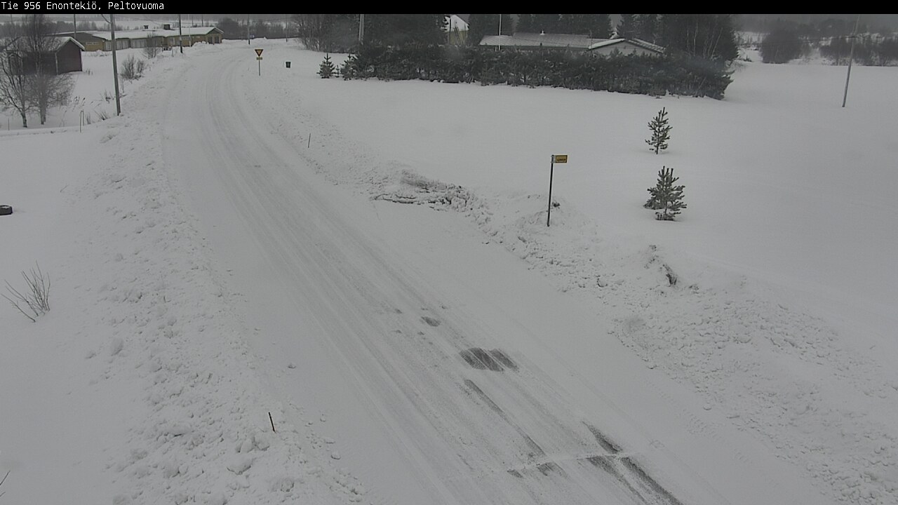 Weather Camera Image Road 956 Enontekiö, Peltovuoma, Enontekiö, Lappi