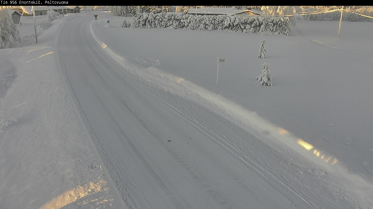 Kelikamerat Kuva Tie 956 Enontekiö, Peltovuoma, Enontekiö, Lappi