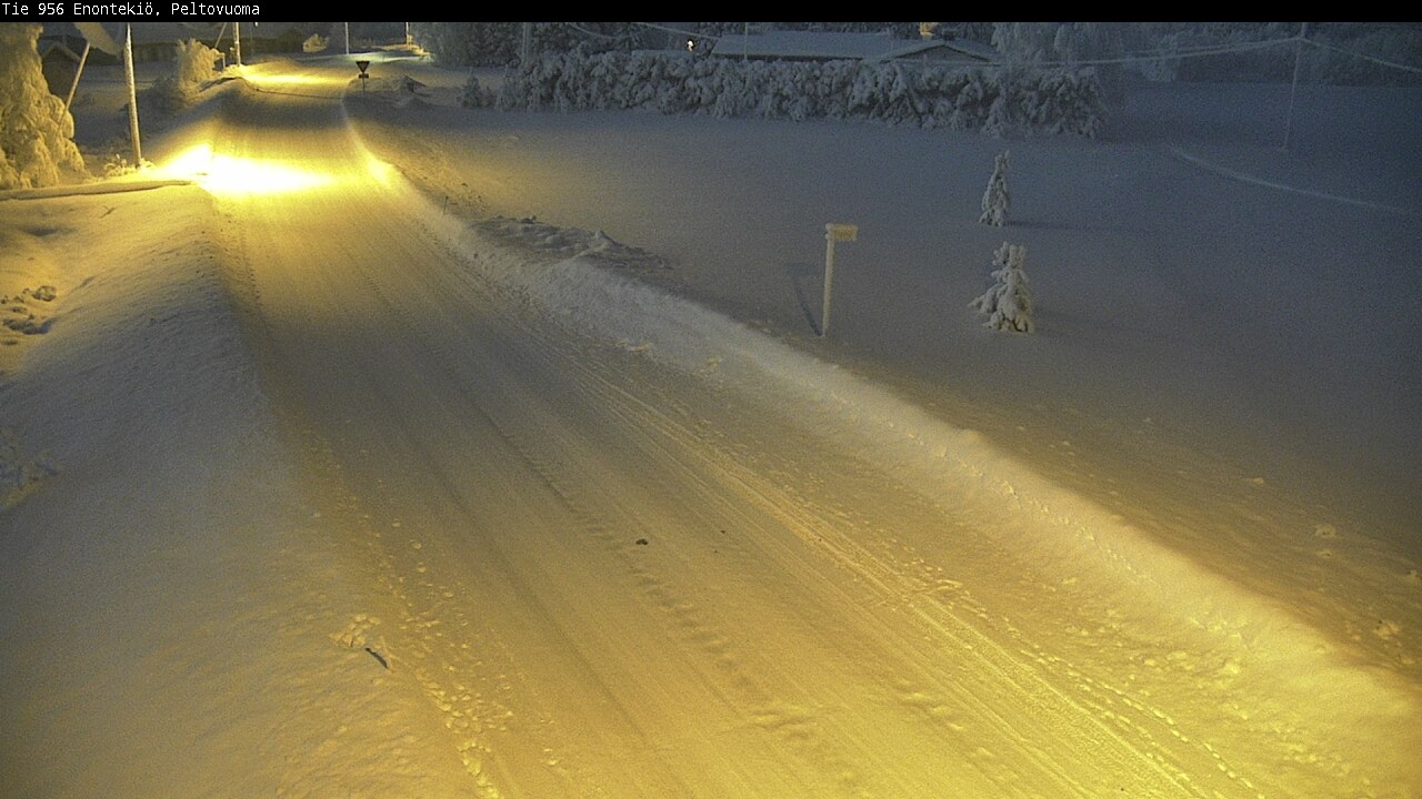 Kelikamerat Kuva Tie 956 Enontekiö, Peltovuoma, Enontekiö, Lappi