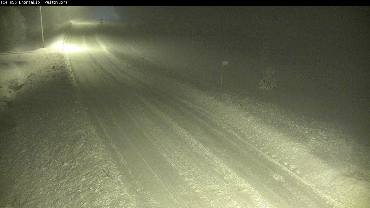Weather Camera Image Väg 21 Enontekis, Peltovuoma, Enontekiö, Lappi
