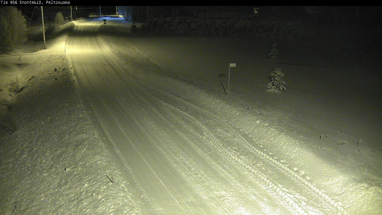 Weather Camera Image Väg 21 Enontekis, Peltovuoma, Enontekiö, Lappi