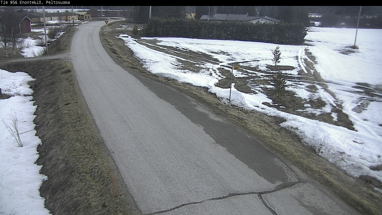 Weather Camera Image Väg 21 Enontekis, Peltovuoma, Enontekiö, Lappi