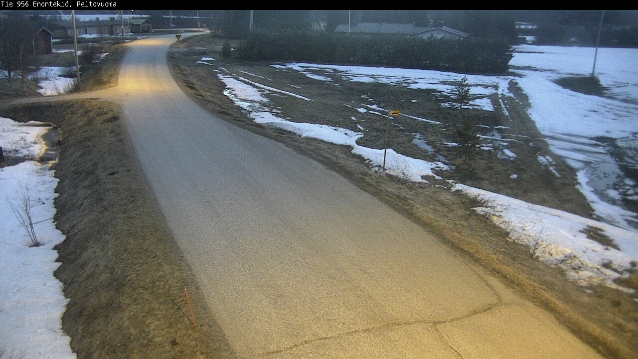 Weather Camera Image Road 956 Enontekiö, Peltovuoma, Enontekiö, Lappi