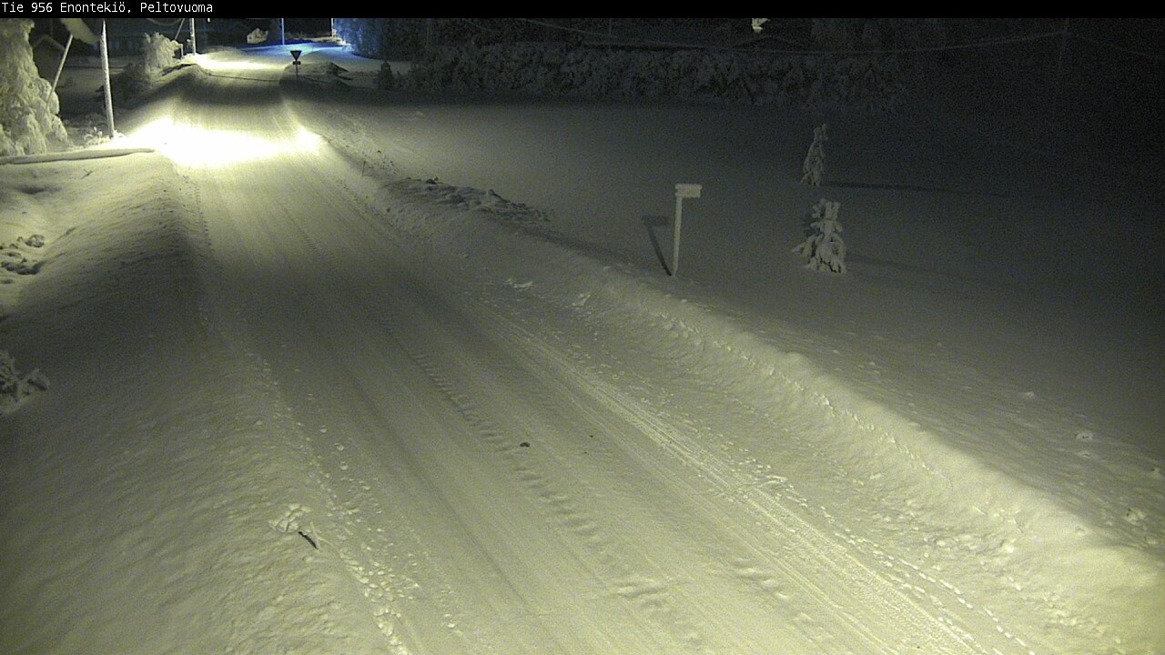 Kelikamerat Kuva Tie 956 Enontekiö, Peltovuoma, Enontekiö, Lappi