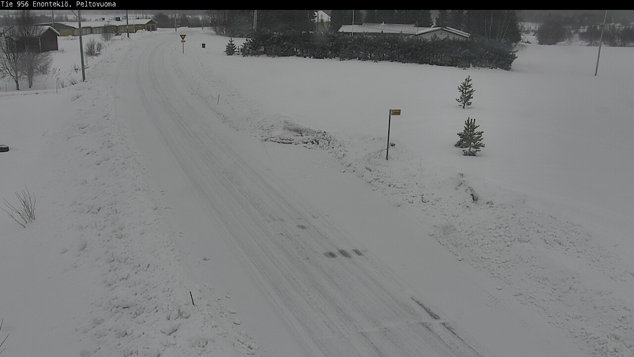 Weather Camera Image Road 956 Enontekiö, Peltovuoma, Enontekiö, Lappi