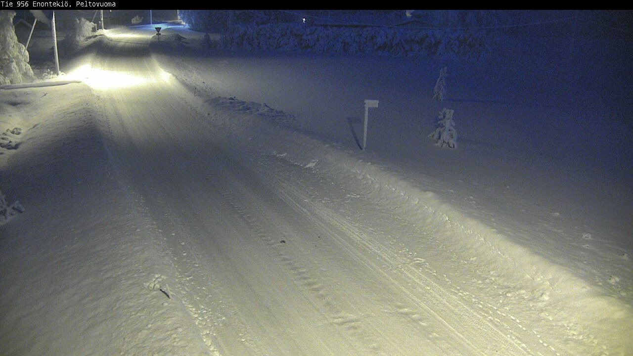 Kelikamerat Kuva Tie 956 Enontekiö, Peltovuoma, Enontekiö, Lappi