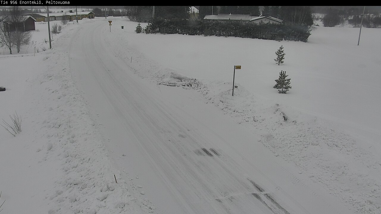 Weather Camera Image Road 956 Enontekiö, Peltovuoma, Enontekiö, Lappi