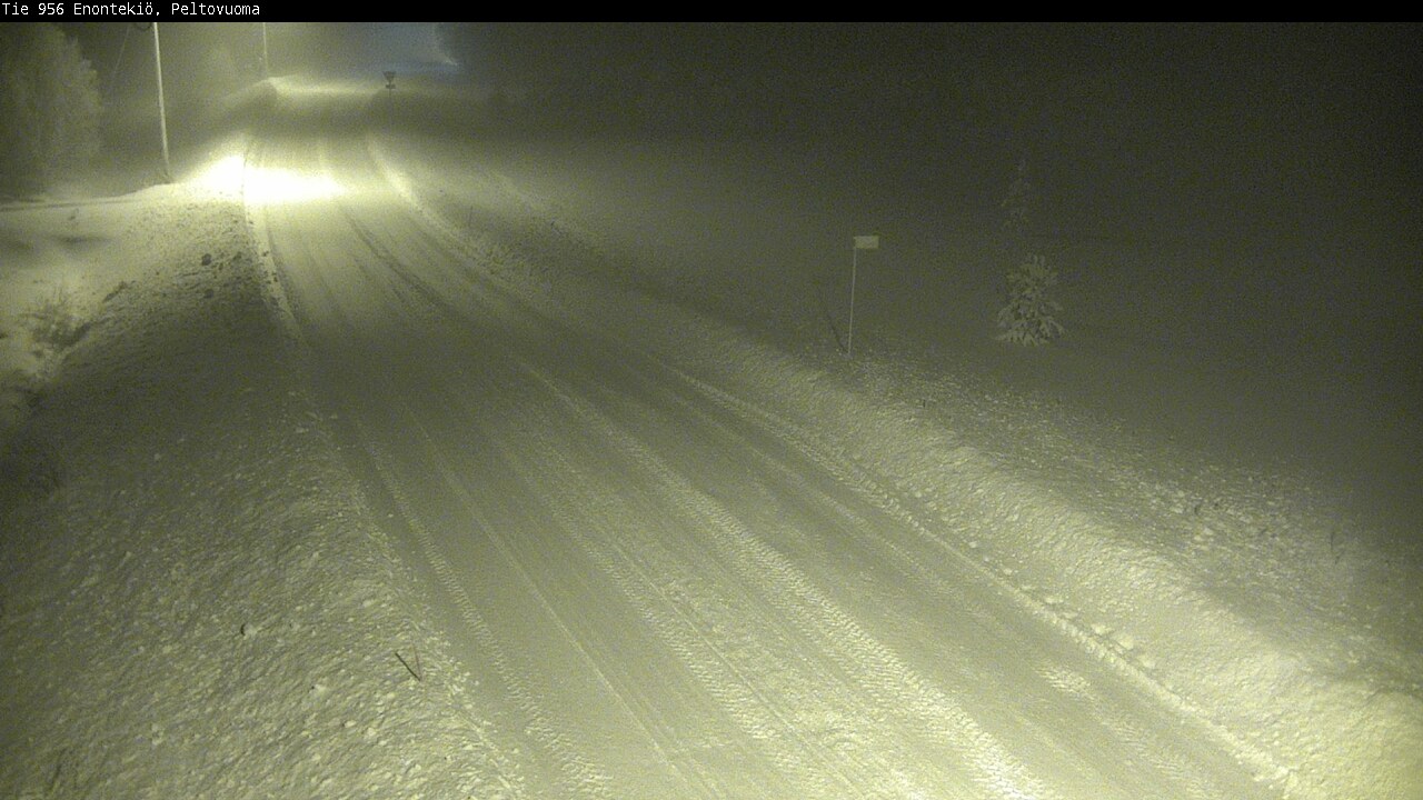 Weather Camera Image Väg 21 Enontekis, Peltovuoma, Enontekiö, Lappi