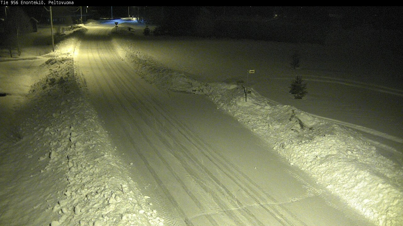 Kelikamerat Kuva Tie 956 Enontekiö, Peltovuoma, Enontekiö, Lappi